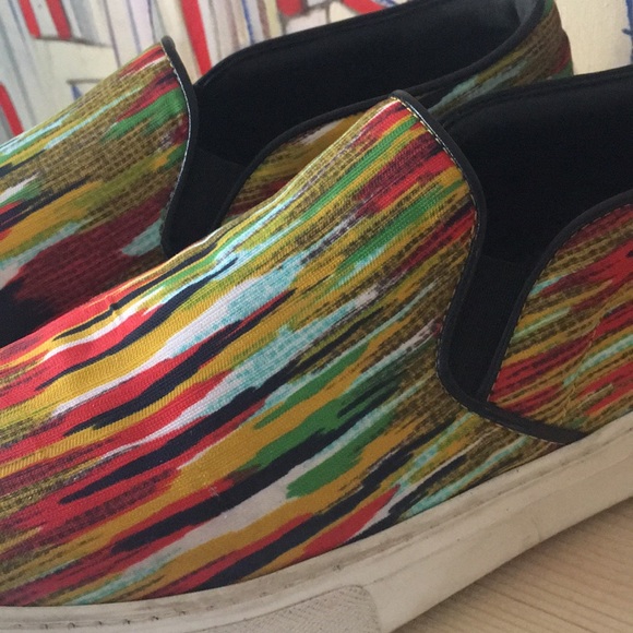 ❤HostPick X2💚Celine Multicolor Flat Sneakers - Picture 4 of 9